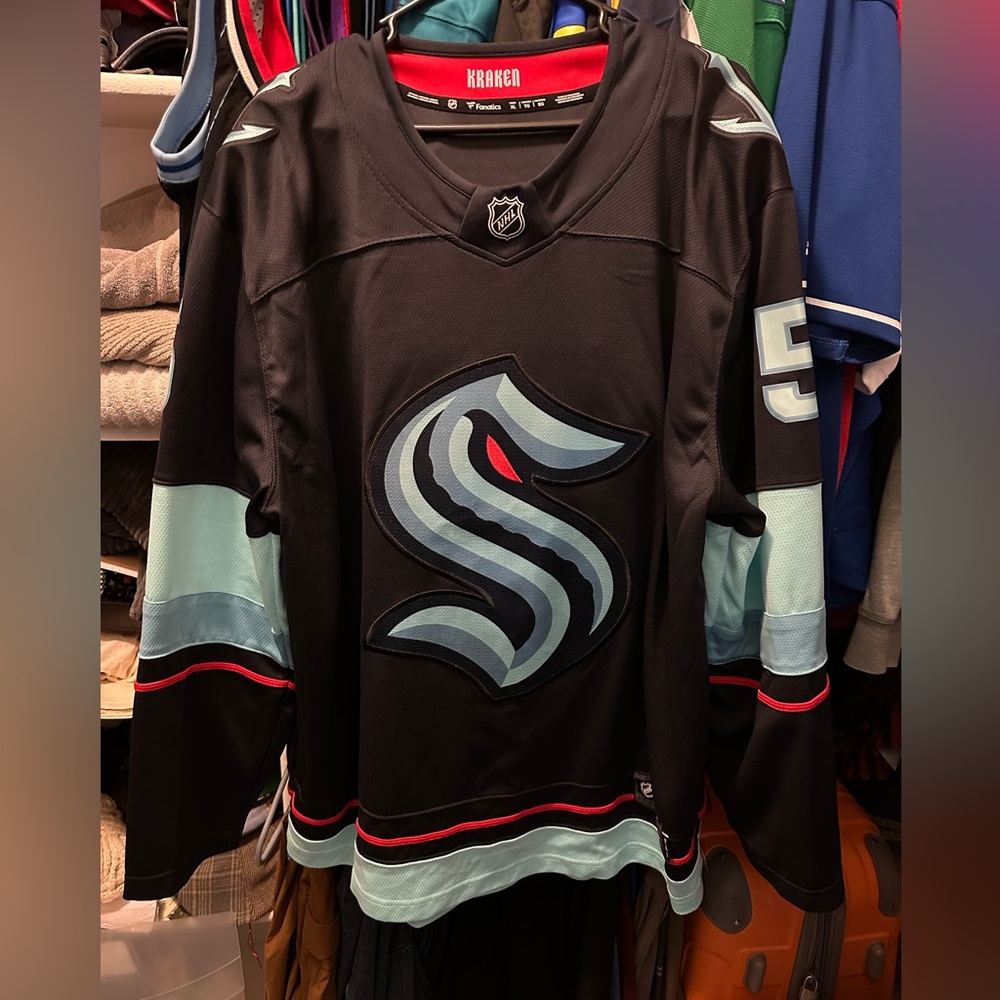 Mark Giordano Seattle Kraken Jersey XL